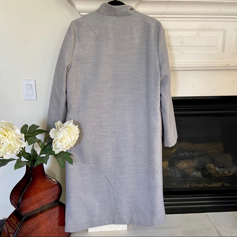 The Fifth Waterfall Long Coat Heather Gray, Sz L - Picture 5 of 6